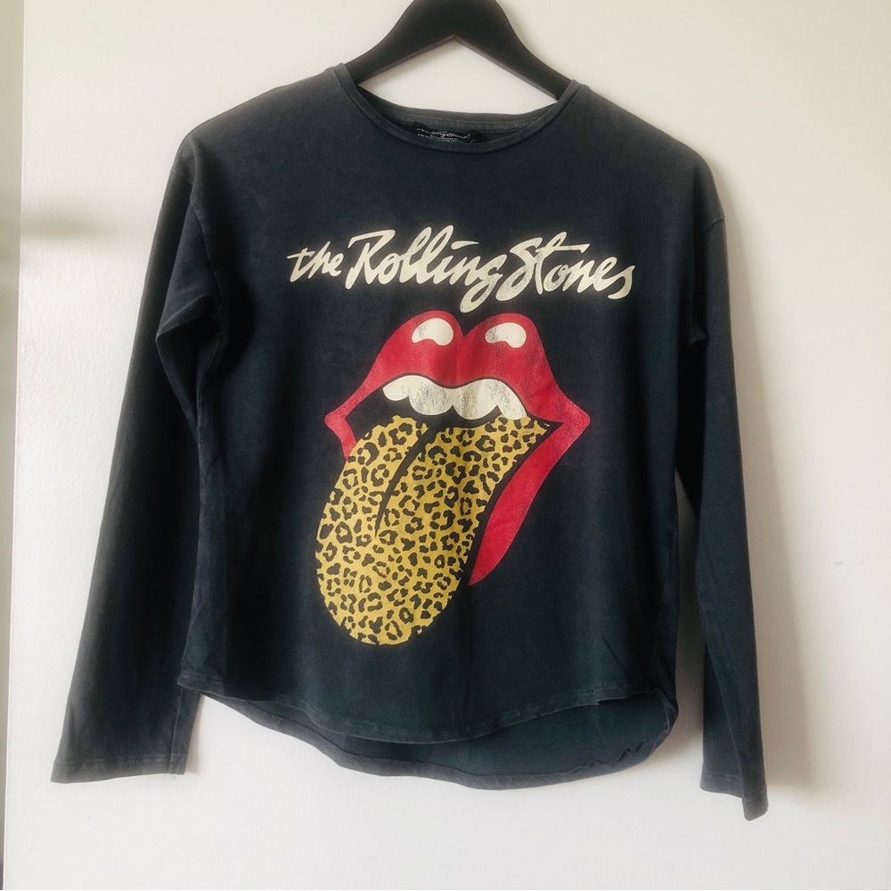 Zara Kids The Rolling Stones Long Sleeve Tee Shirt 11-12y